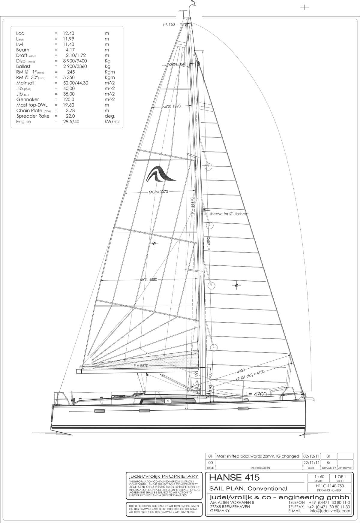 Hanse 415